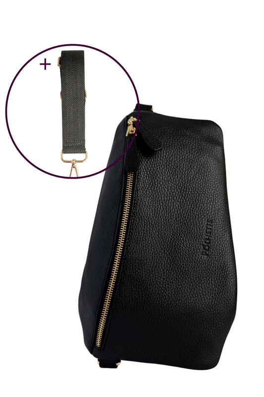 Black Póca & Casual Strap