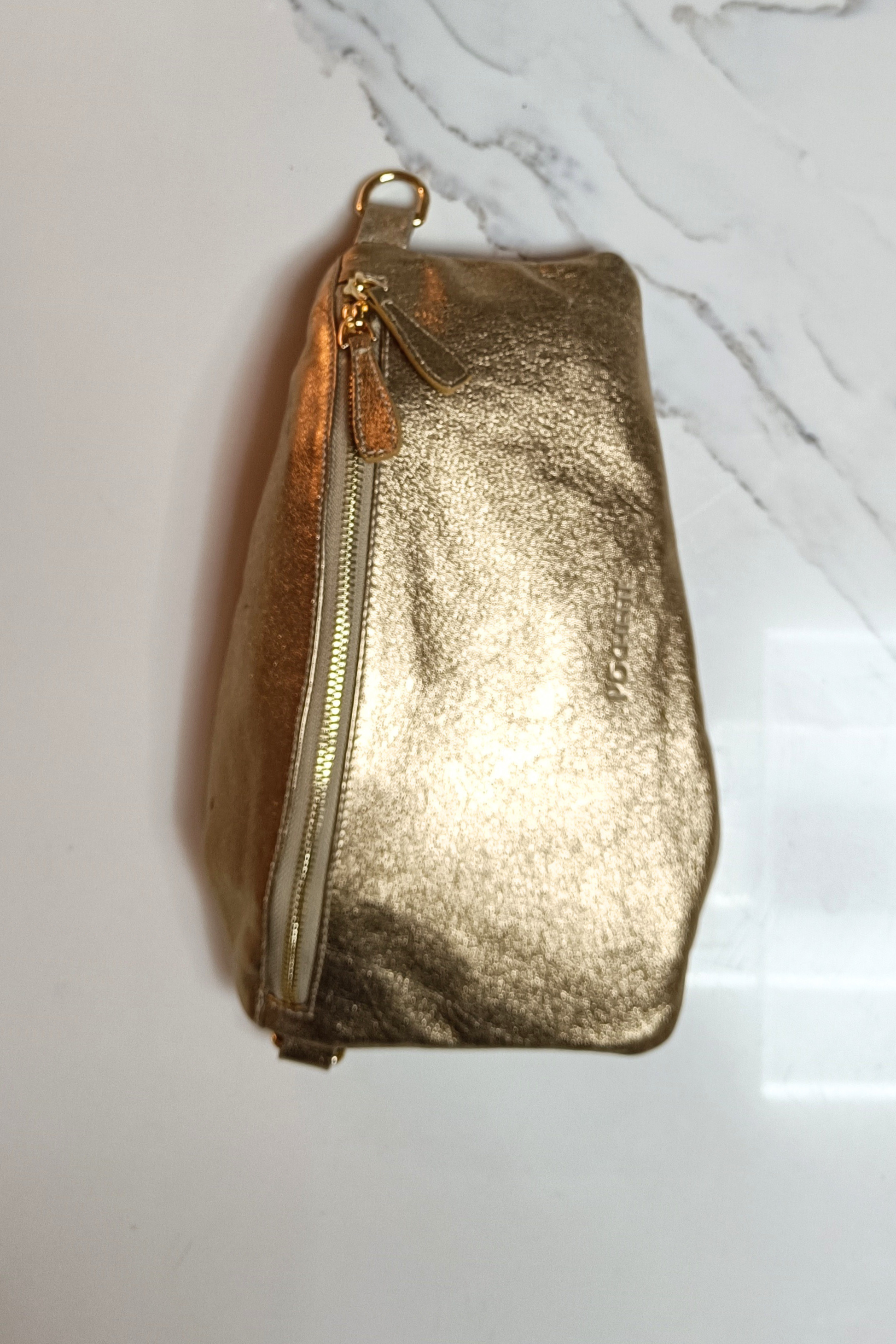 Póchette Sparkle Póca Handbag in Gold