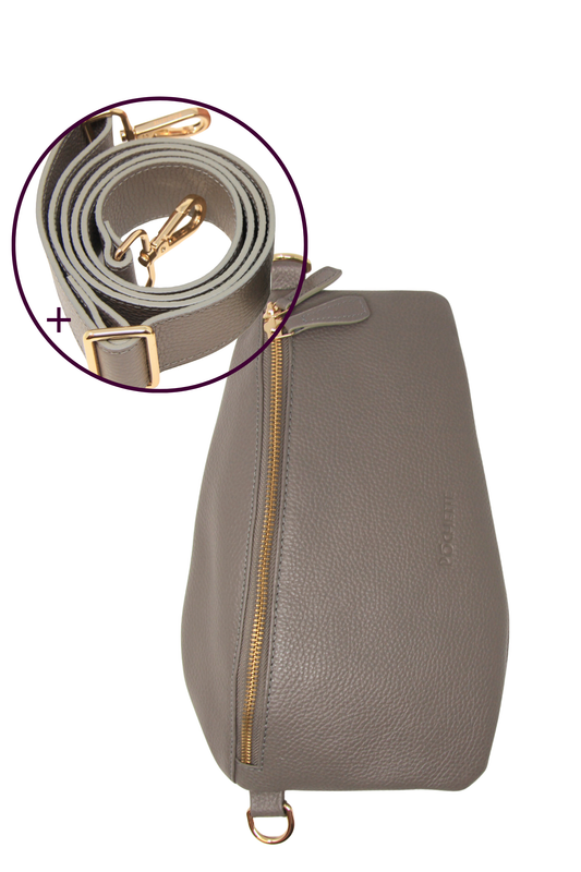 Pottery Clay Póca & Statement Crossbody Strap