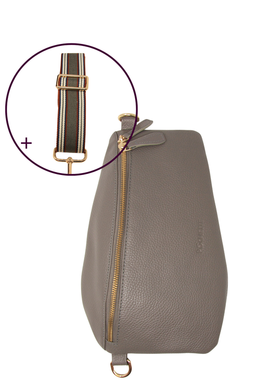 Pottery Clay Póca & Casual Crossbody Strap