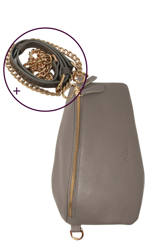 Pottery Clay Póca and Luxe Crossbody Strap
