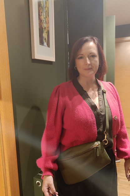 Refined Olive Green Póca